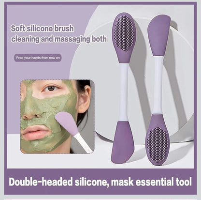 dobble headed face scrubber